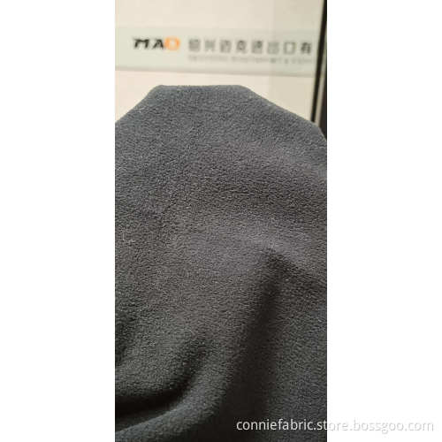 Polar Fleece Dyed Fabric Double Side Brush Fabric